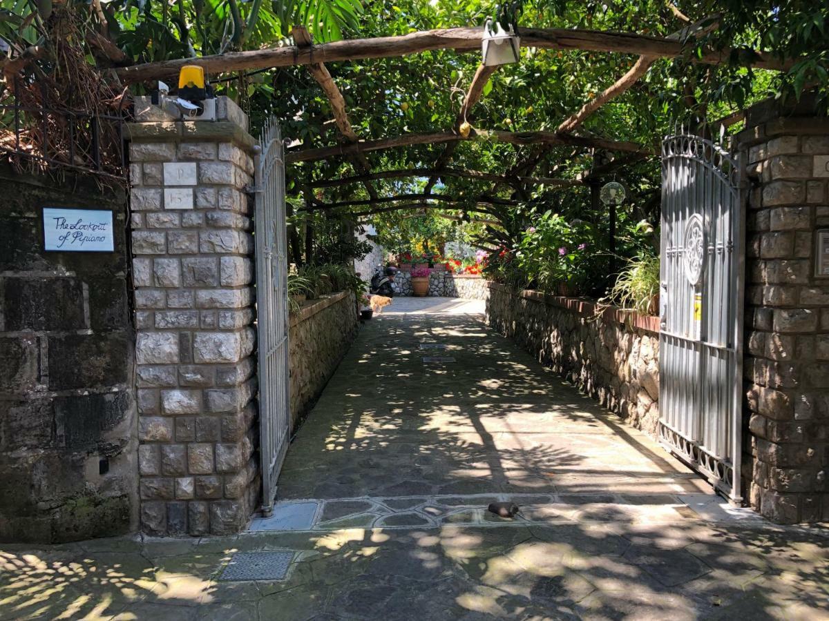 The Lookout Of Pipiano Villa Massa Lubrense Exterior photo